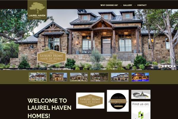 Blitz theme site design template sample