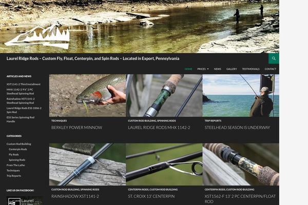 Twentyfourteen Child theme site design template sample