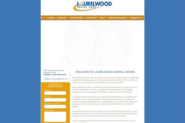 laurelwooddental.ca site used Laurelwood