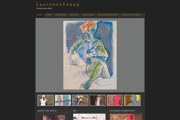 Landscape theme site design template sample