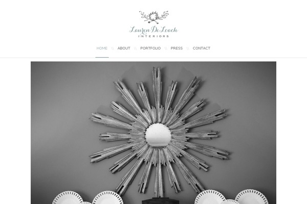 laurendeloachinteriors.com site used Gentle