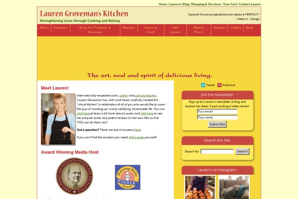 Site using FLV Embed plugin
