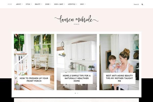 Site using Visual Recipe Index plugin