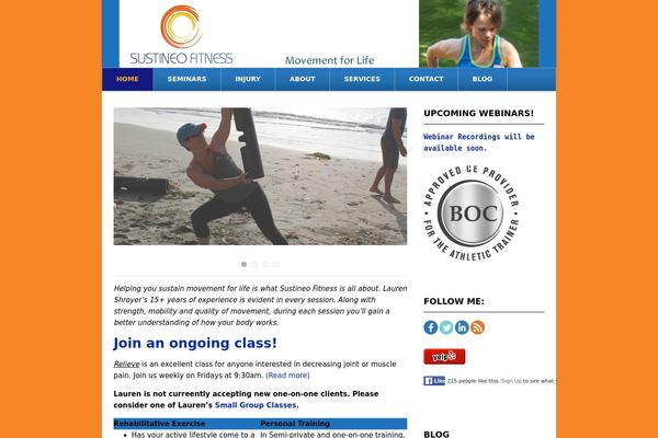 Twenty Eleven theme site design template sample