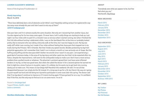 Plainly theme site design template sample