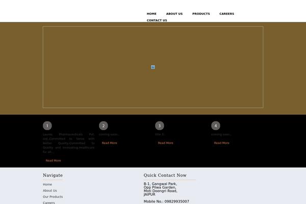 Site using Carousel Horizontal Posts Content Slider plugin