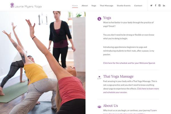 lauriemyersyoga.com site used Professionaldesignerch