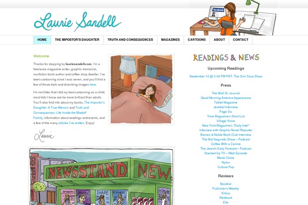 Fresh News theme site design template sample
