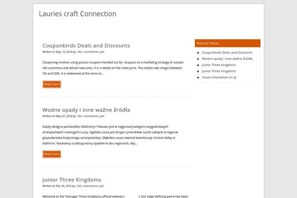 lauriescraftconnection.com site used Decent