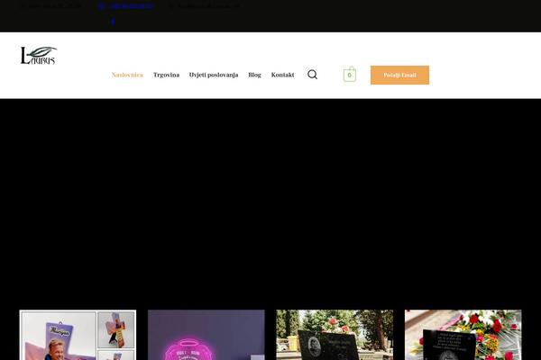 Anubis theme site design template sample