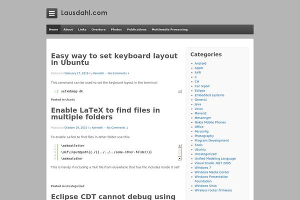 Site using Auto SyntaxHighlighter plugin