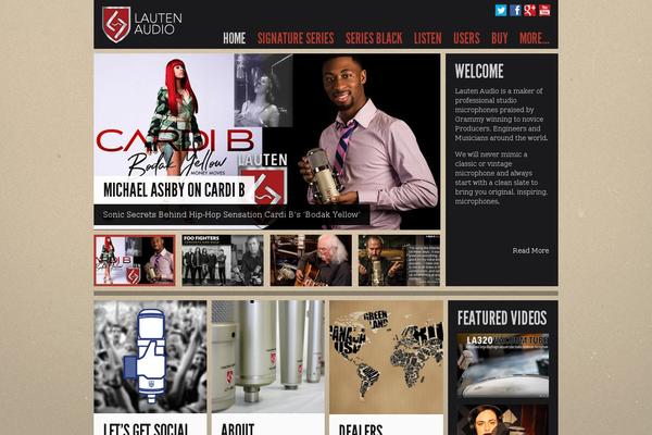 Big Easy theme site design template sample