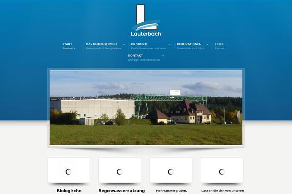Karma theme site design template sample