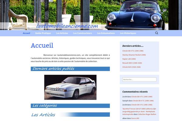 Twenty Thirteen theme site design template sample