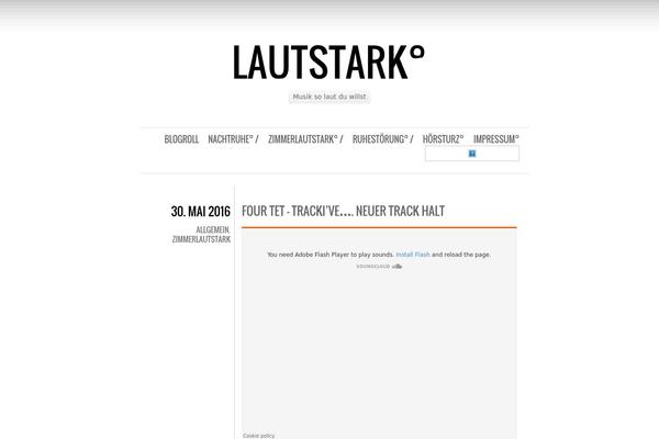 Chunk theme site design template sample
