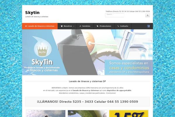 Wpex Pytheas theme site design template sample