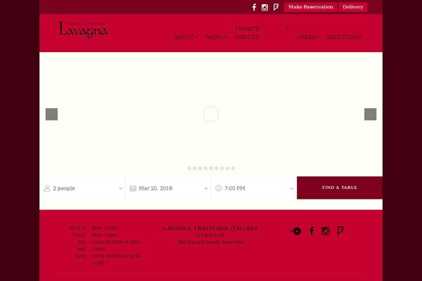 Chicagorestaurant theme site design template sample