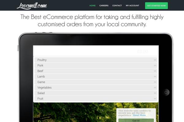Flathost theme site design template sample