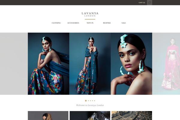 lavanyalondon.com site used Lavanya