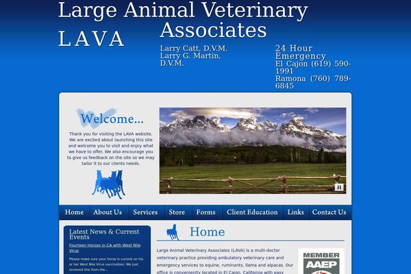 lavavet.com site used Lava
