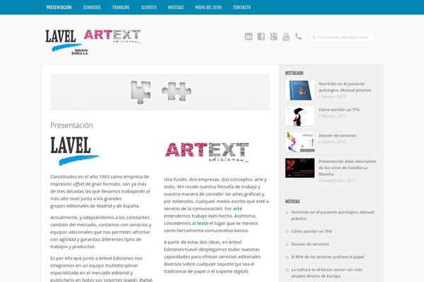 laveligsa.com site used Typegrid11