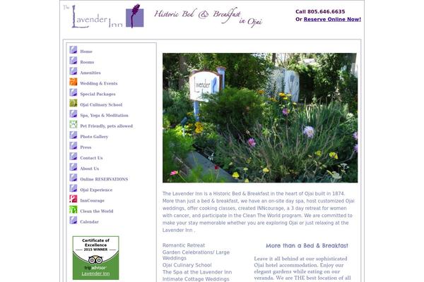 lavenderinn.com site used Ai-divi-child