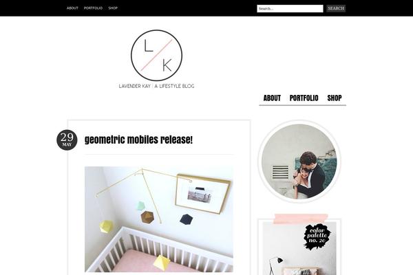 Bueno theme site design template sample