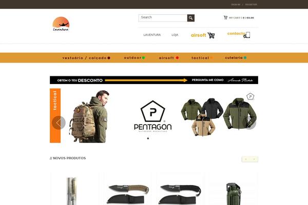 Hudson theme site design template sample