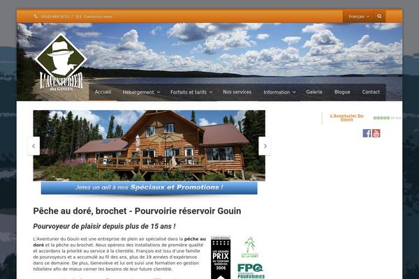 Envision theme site design template sample