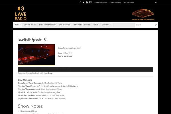 Site using Podcast-player plugin