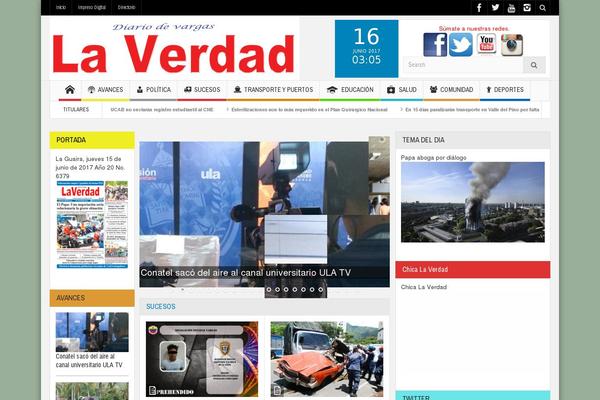 FreeNews theme site design template sample