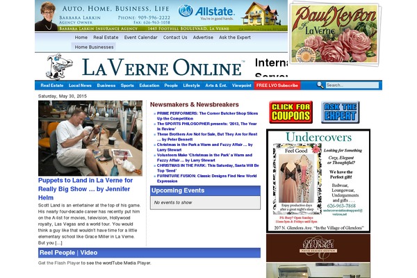 Amazing Grace theme site design template sample