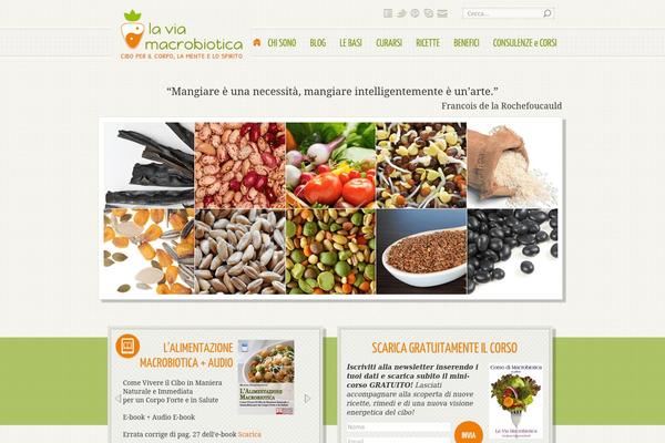 Lettuce theme site design template sample