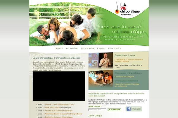 laviechiropratique.com site used Lvc