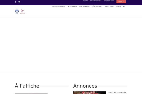 Site using Youtube shortcode plugin