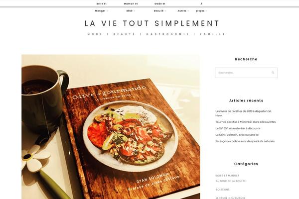 lavietoutsimplement.com site used Pokama-lite