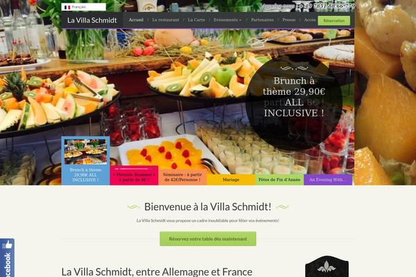 Seasons theme site design template sample