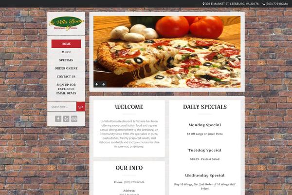 LemonChili theme site design template sample