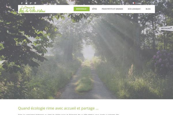 Hoteliour theme site design template sample
