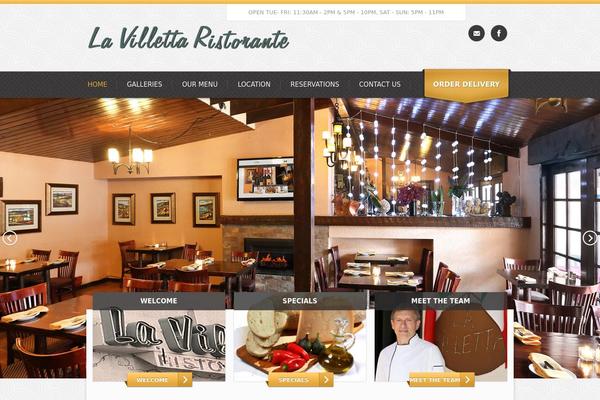 Bistro-responsive_foodie_app-theme theme site design template sample