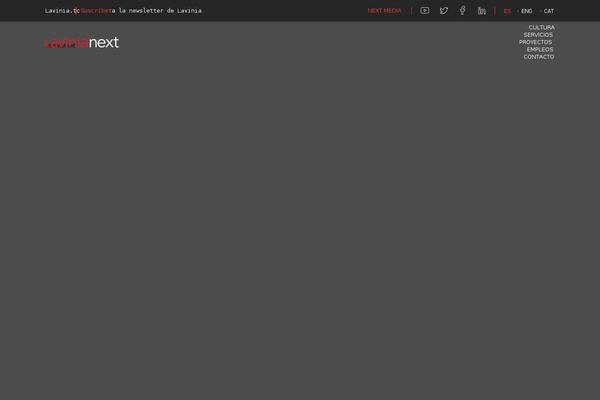 laviniainteractiva.com site used Lavinianext