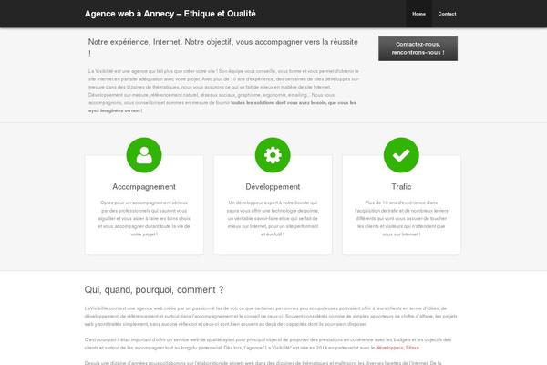 Engrave (Lite) theme site design template sample