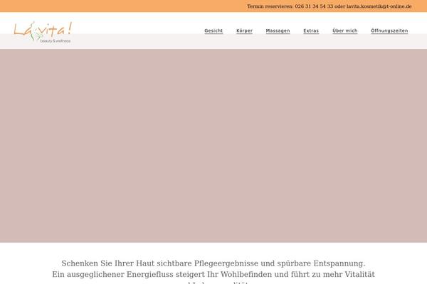 Biagiotti theme site design template sample