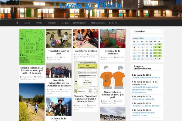 PR Pin theme site design template sample
