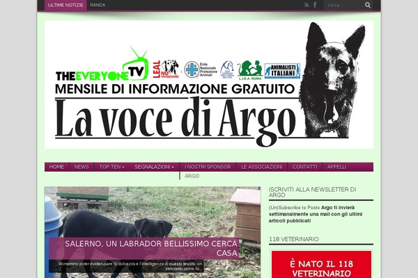 Jarida theme site design template sample