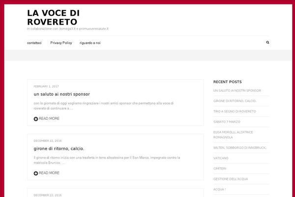 Metro Magazine theme site design template sample