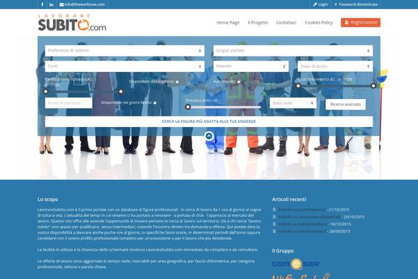 PointFinder theme site design template sample