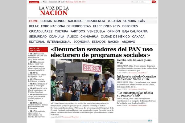 WP Newspaper theme site design template sample