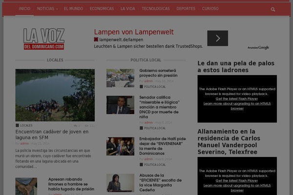 Site using Facebook like box plugin