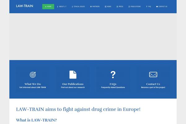 Politics theme site design template sample